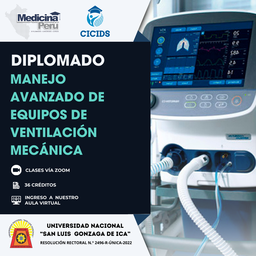 MANEJO AVANZADO DE EQUIPOS DE VENTILACIÓN MECÁNICA